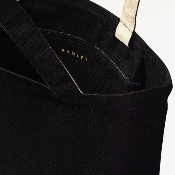 Radley London Medium Tote Bag- Black - Picture 3 of 8